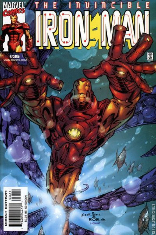 Iron Man #36 Published January 2001 | Key Collector Comics