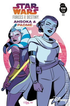 Variant Cover for Star Wars: Forces of Destiny - Ahsoka and Padme #1