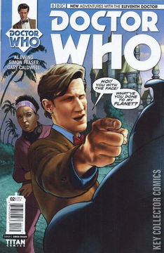 Variant Cover for Doctor Who: The Eleventh Doctor #2