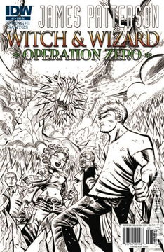 Variant Cover for James Patterson's Witch & Wizard #7