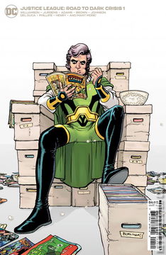 Variant Cover for Justice League: Road To Dark Crisis #1