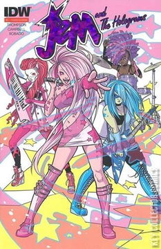 Variant Cover for Jem and The Holograms #1