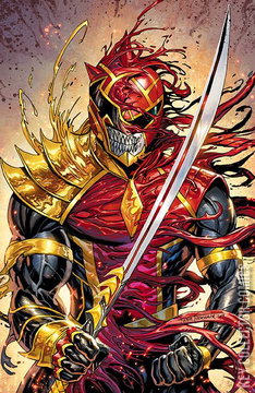 Variant Cover for Mighty Morphin Power Rangers #100