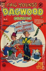 Chic Young's Dagwood Comics #4