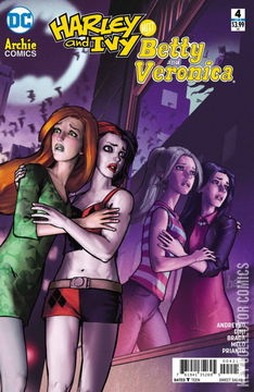 Variant Cover for Harley and Ivy Meet Betty and Veronica #4