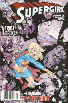 Variant Cover for Supergirl #31