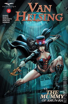 Variant Cover for Van Helsing vs. The Mummy of Amun-Ra #4