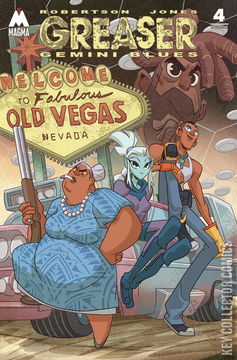 Variant Cover for Greaser: Gemini Blues #4