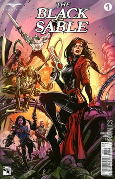 Variant Cover for The Black Sable #1