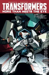 Cover for Transformers: More Than Meets The Eye #49