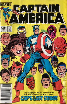 Variant Cover for Captain America #299