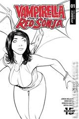 Variant Cover for Vampirella / Red Sonja #1