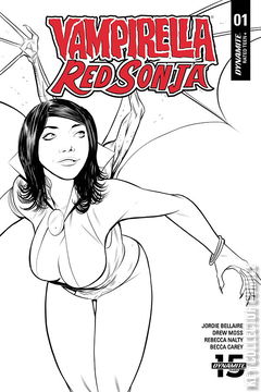 Variant Cover for Vampirella / Red Sonja #1