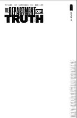 Variant Cover for Department of Truth #11