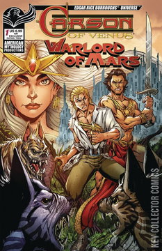Variant Cover for Carson of Venus: Warlord of Mars #1