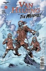 Variant Cover for Van Helsing vs. The Werewolf #3