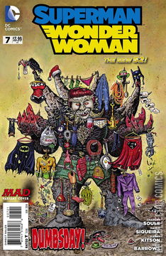 Variant Cover for Superman / Wonder Woman #7