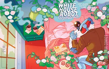 Variant Cover for White House: Robot Romance #3