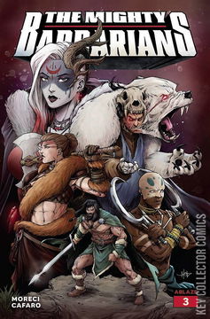 Variant Cover for Mighty Barbarians #3