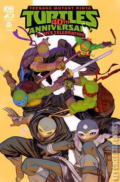 Variant Cover for Teenage Mutant Ninja Turtles 40th Anniversary Comics Celebration #1
