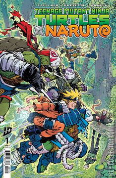 Variant Cover for Teenage Mutant Ninja Turtles / Naruto #1