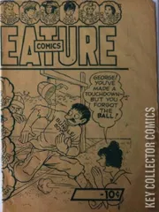 Cover for Feature Comics #26