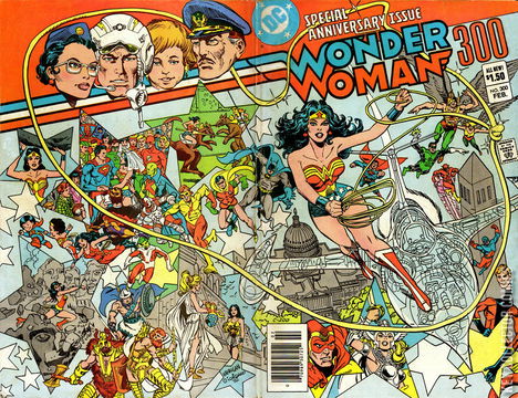 Variant Cover for Wonder Woman #300