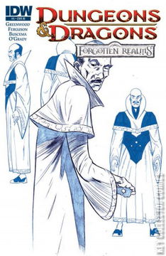Variant Cover for Dungeons & Dragons: Forgotten Realms #5