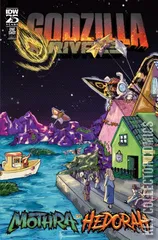 Variant Cover for Godzilla Rivals: Mothra vs. Hedorah #1