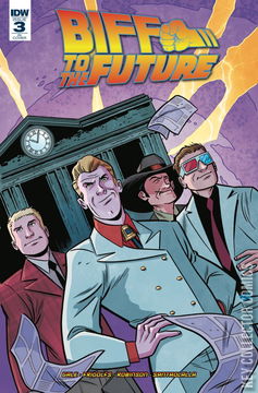 Variant Cover for Back to the Future: Biff to the Future #3