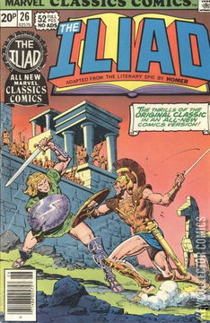 Variant Cover for Marvel Classics Comics #26