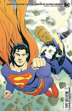 Variant Cover for Justice League vs. the Legion of Super-Heroes #1