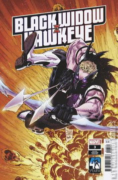 Variant Cover for Black Widow & Hawkeye #3