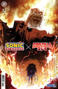 Sonic the Hedgehog x Godzilla #3