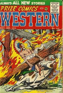 Prize Comics Western #114