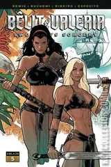 Variant Cover for Belit and Valeria: Swords vs. Sorcery #5