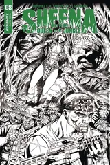 Variant Cover for Sheena, Queen of the Jungle #8