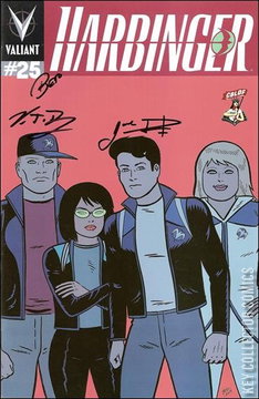 Variant Cover for Harbinger #25