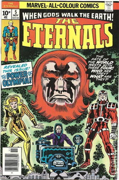 Variant Cover for Eternals #5