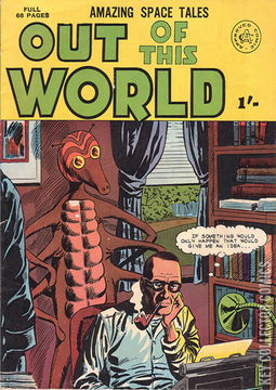 Variant Cover for Out of this World #12