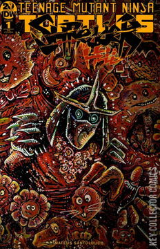 Variant Cover for Teenage Mutant Ninja Turtles: Shredder in Hell #1