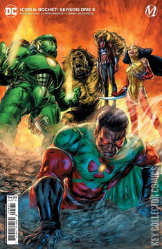 Variant Cover for Icon and Rocket: Season One #5