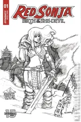 Variant Cover for Red Sonja: Birth of the She-Devil #1