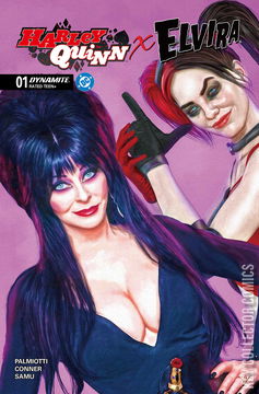 Variant Cover for Harley Quinn x Elvira #1