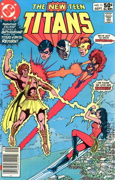 Variant Cover for New Teen Titans #11