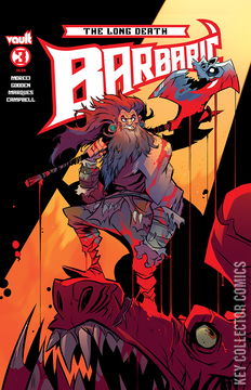 Variant Cover for Barbaric: The Long Death #3