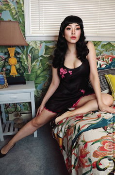 Variant Cover for Bettie Page: Alien Agenda #4