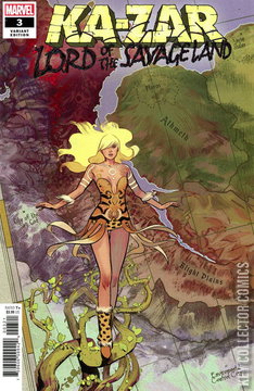 Variant Cover for Ka-Zar: Lord of the Savage Land #3