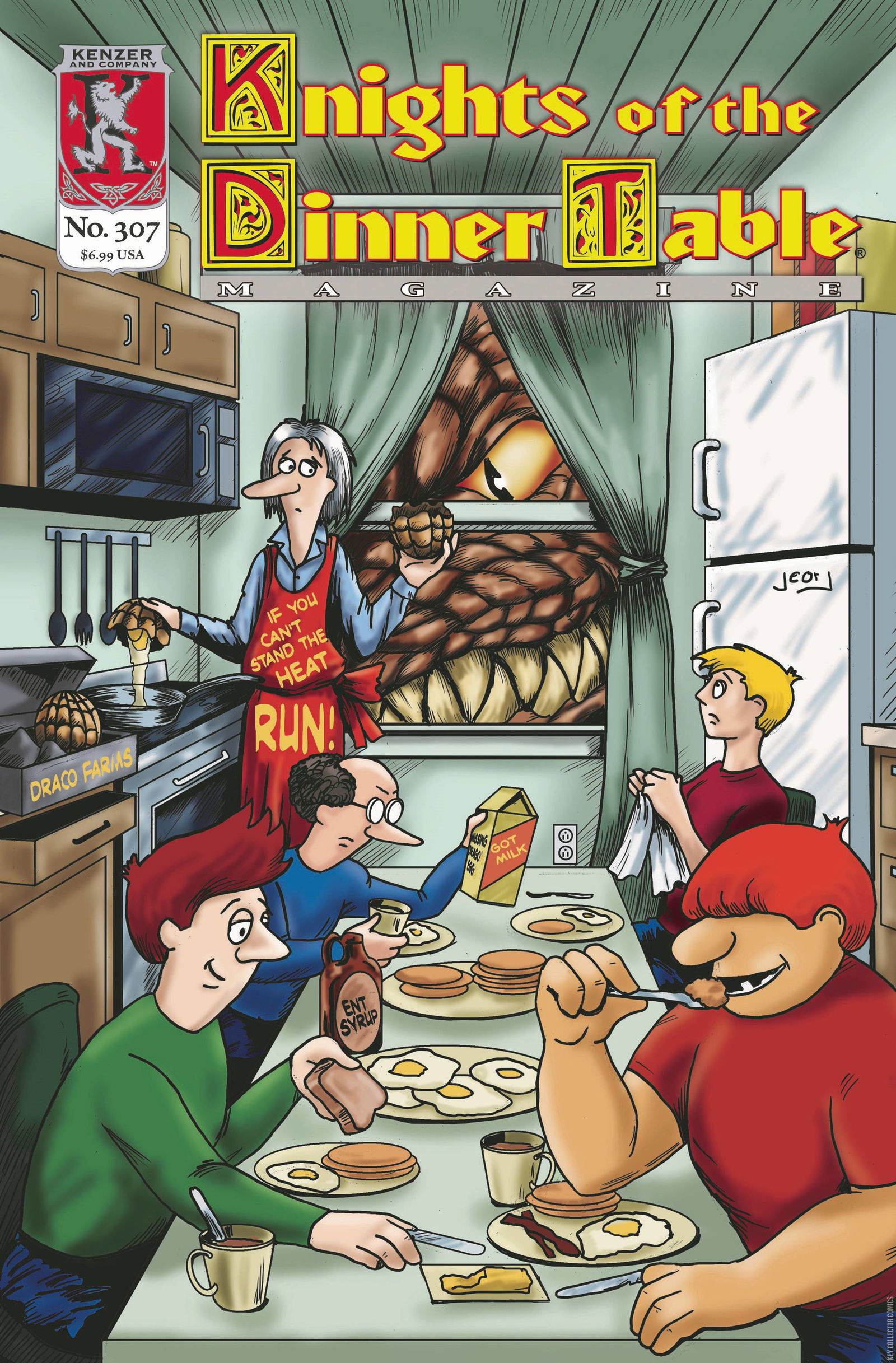 Cover art for Knights of the Dinner Table #307