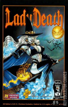 Variant Cover for Lady Death: All Hallow's Evil #1